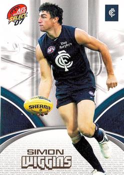 2007 Select AFL Supreme #31 Simon Wiggins Front